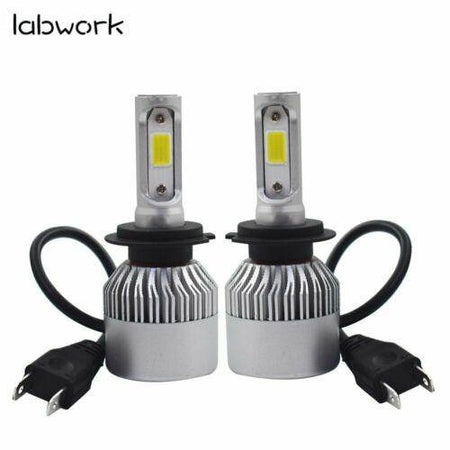 4x Kit High Low Beam Total 3400W 510000LM 6500K  Combo H11 H7 LED Headlight Bulb Lab Work Auto