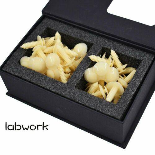 50* Push Rivets Door Trim Panel Retainer clips Fit for Ford Aerostar Bronco New Lab Work Auto
