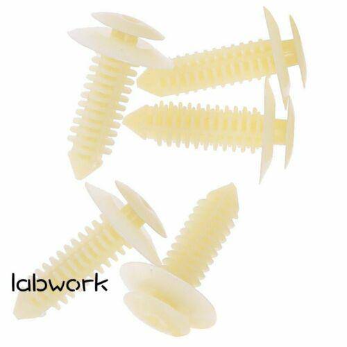 50* Push Rivets Door Trim Panel Retainer clips Fit for Ford Aerostar Bronco New Lab Work Auto