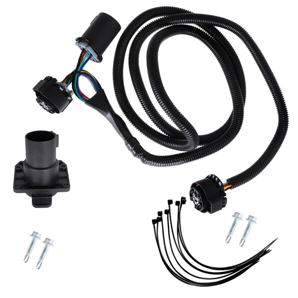 labwork 56070 Trailer Wiring Harness Extension Replacement for Silverado Ram Ford Toyota