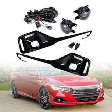Load image into Gallery viewer, Driver+Passenger Side Bumper Fog Light w/Wiring+Switch For 21-22 Honda Accord