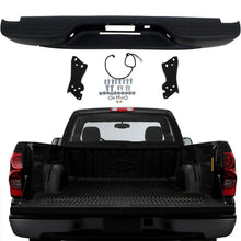 Load image into Gallery viewer, labwork Rear Step Bumper for GMC Sierra Chevrolet Silverado 1999-2006 Black Steel