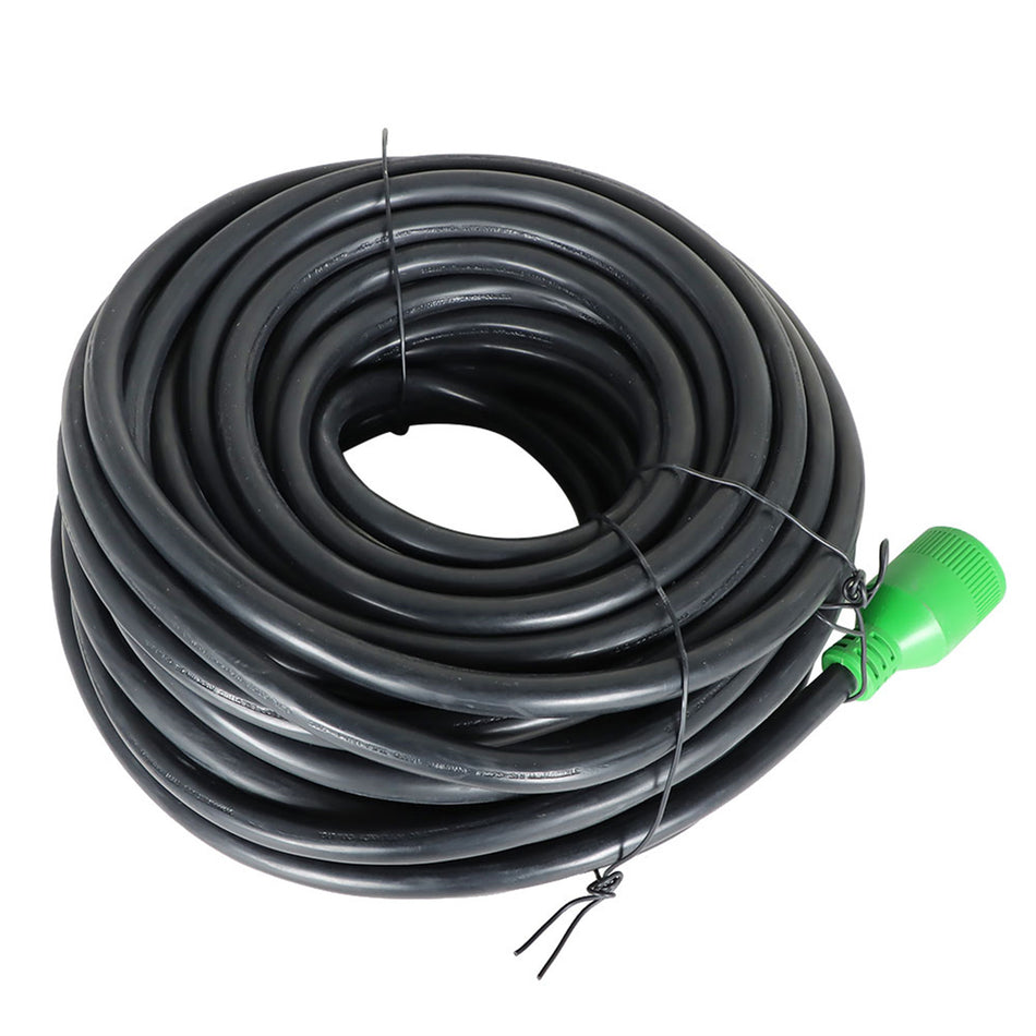 labwork 30A 100 Feet Generator Extension Cord L14-30P to L14-30R 125/250V Up to 7500W 10 Gauge SJTW Generator Cord 4 Prong