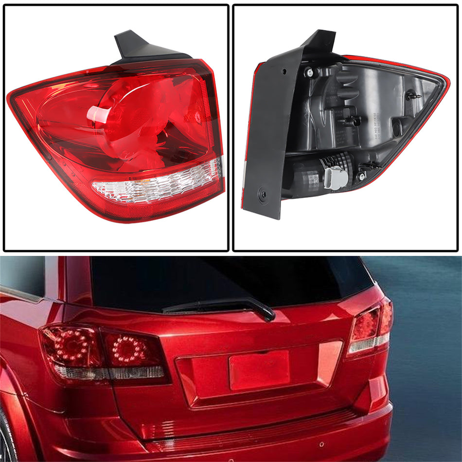 Labwork Outer Tail Light For 2011-2019 Dodge Journey LED Rear Brake Lamp Left Driver Side 68078465AD CH2804105C