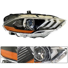 Load image into Gallery viewer, Labwork Passenger Right Headlight For 2018-2020 Ford Mustang LED Type Clear Lens