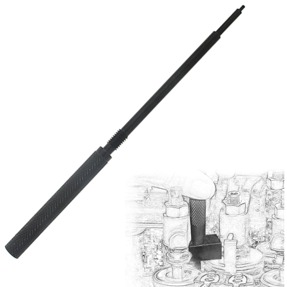 6Pcs Injector Height Gauge Tool Kits For Detroit Diesel Engine series 50 60 3350 Lab Work Auto