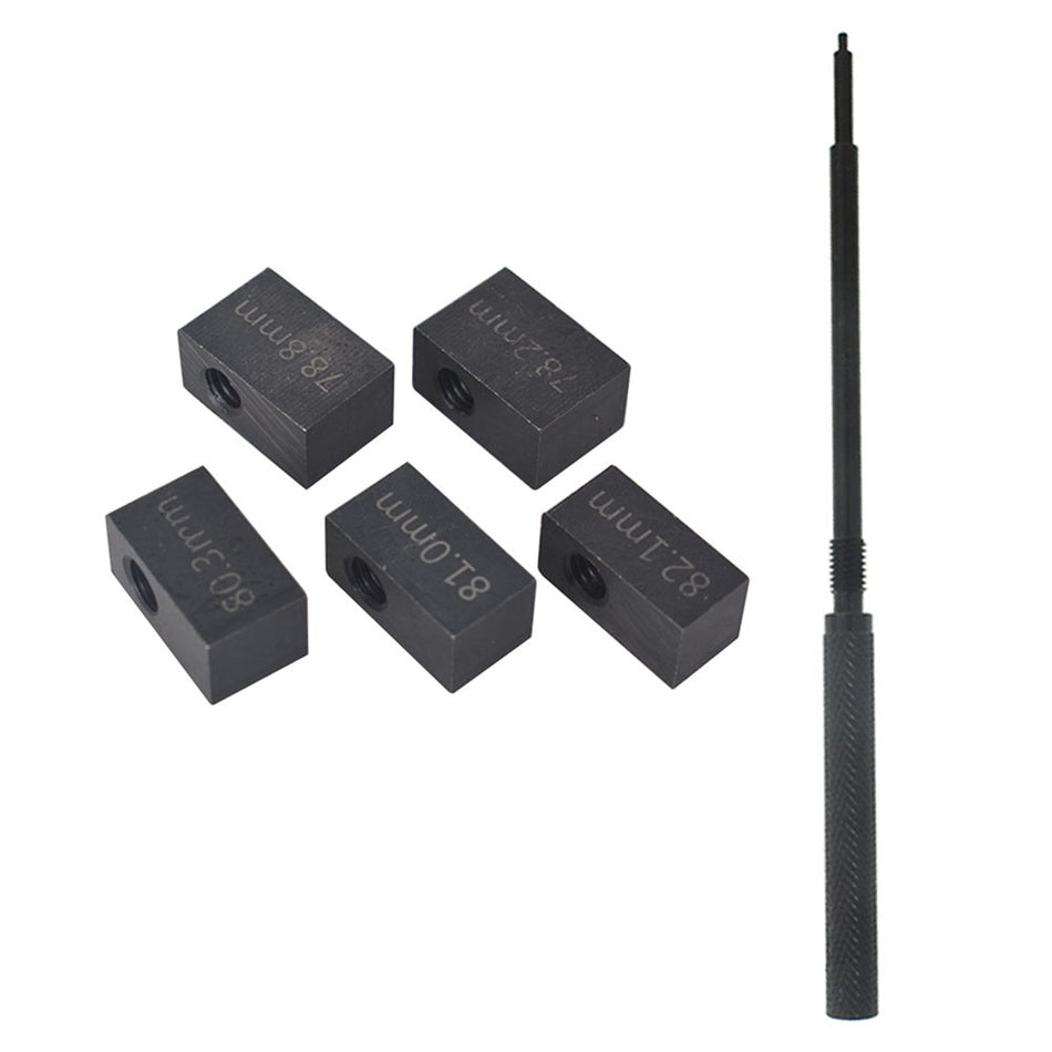 6Pcs Injector Height Gauge Tool Kits For Detroit Diesel Engine series 50 60 3350 Lab Work Auto