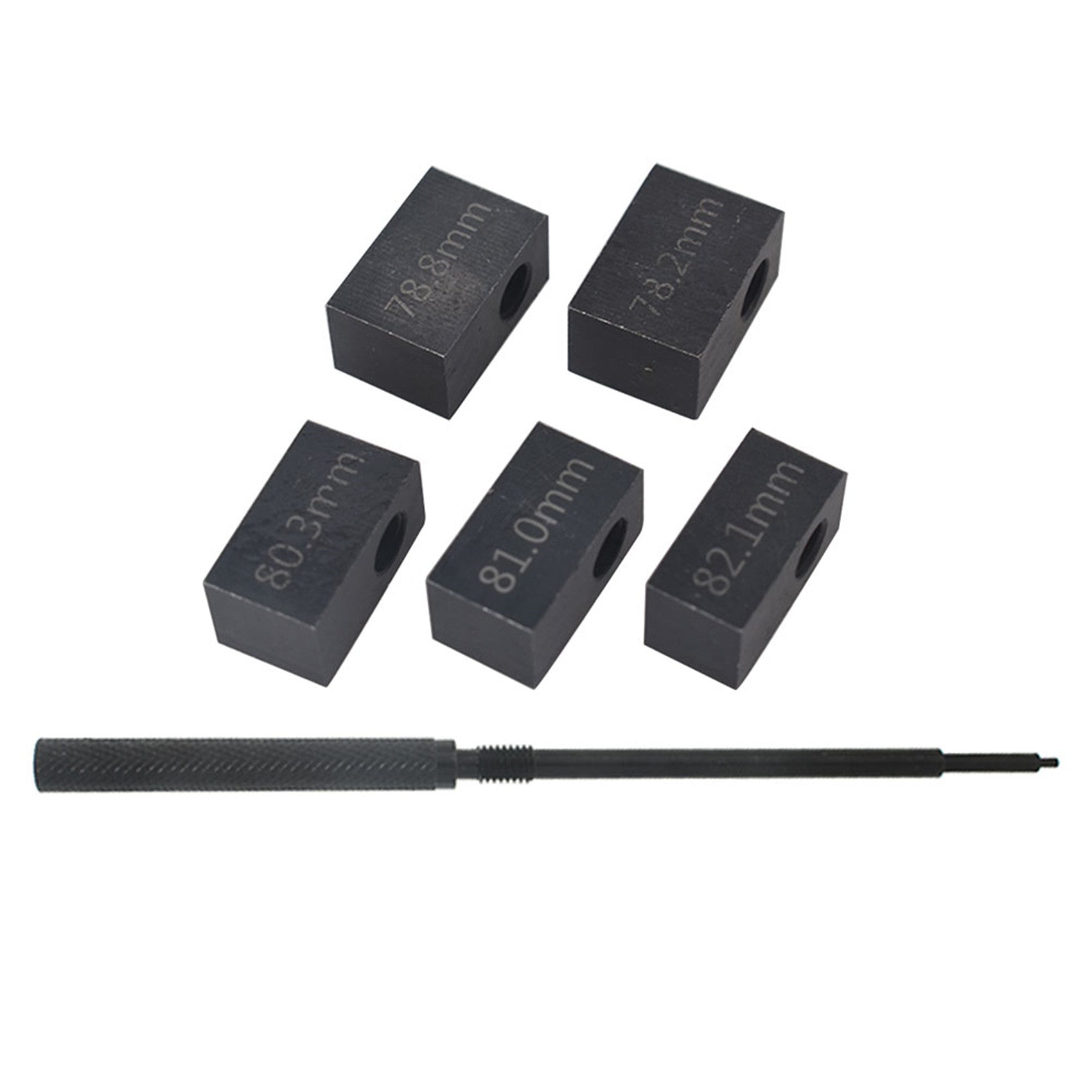 6Pcs Injector Height Gauge Tool Kits For Detroit Diesel Engine series 50 60 3350 Lab Work Auto