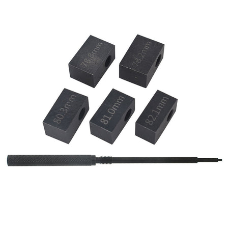 6Pcs Injector Height Gauge Tool Kits For Detroit Diesel Engine series 50 60 3350 Lab Work Auto