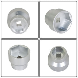 labwork Silver Fuel Filter/Oil Filter Socket 24mm/36mm Replacement for 2003-2010 Ford Diesel 6.0L 6.4L