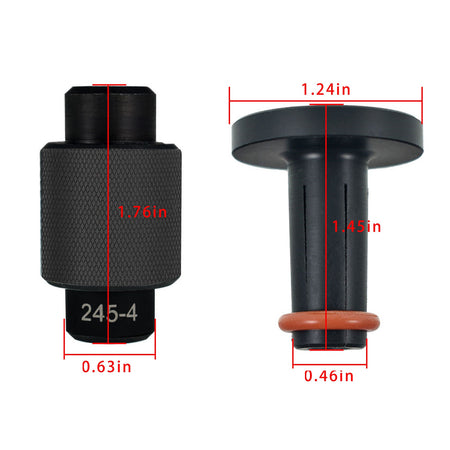 6pcs Fuel Injector Seals Tools Comparable to #EN-49245, EN-51105 and #18683AA000 Lab Work Auto 