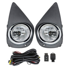 Load image into Gallery viewer, Labwork LH&amp;RH Side Fog Lights Lamps Pair w/Switch+Wiring Kit For 2015 2016 Toyota Yaris