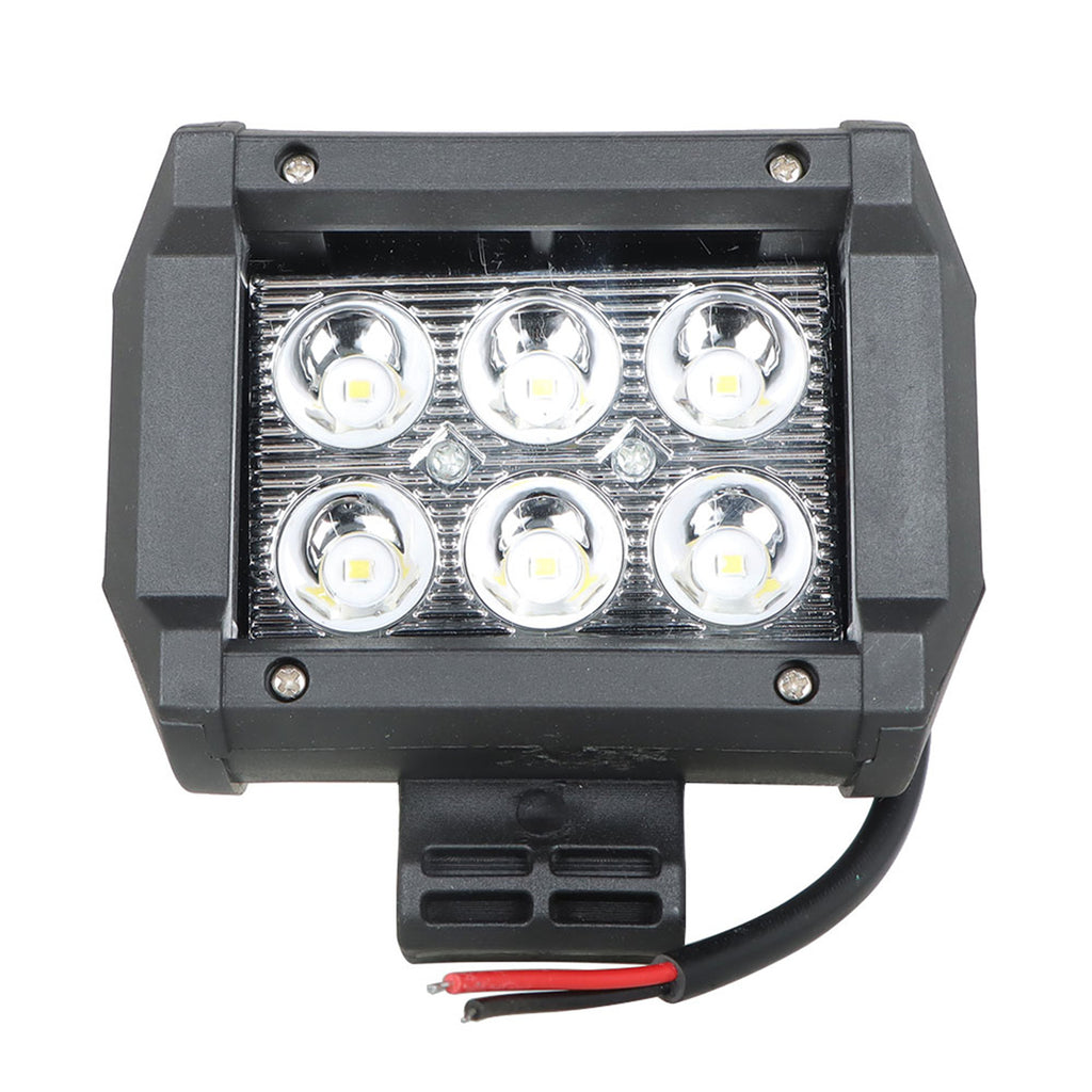 labwork 10x 4 Inch 18W LED Work Light Bars Off Road LED Fog Driving Work Spot Pods Lights 12V for SUV ATV UTV Truck Pickup Waterproof Flood Combo Beam