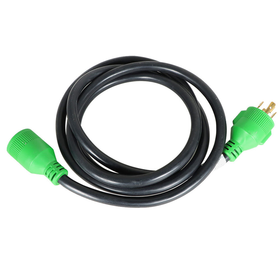 labwork 30A 10 Feet Generator Extension Cord L14-30P to L14-30R 125/250V Up to 7500W 10 Gauge SJTW Generator Cord 4 Prong