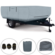 Load image into Gallery viewer, 8-10 FT Trailers Waterproof RV Trailer Cover For Folding Pop Up Camper Lab Work Auto