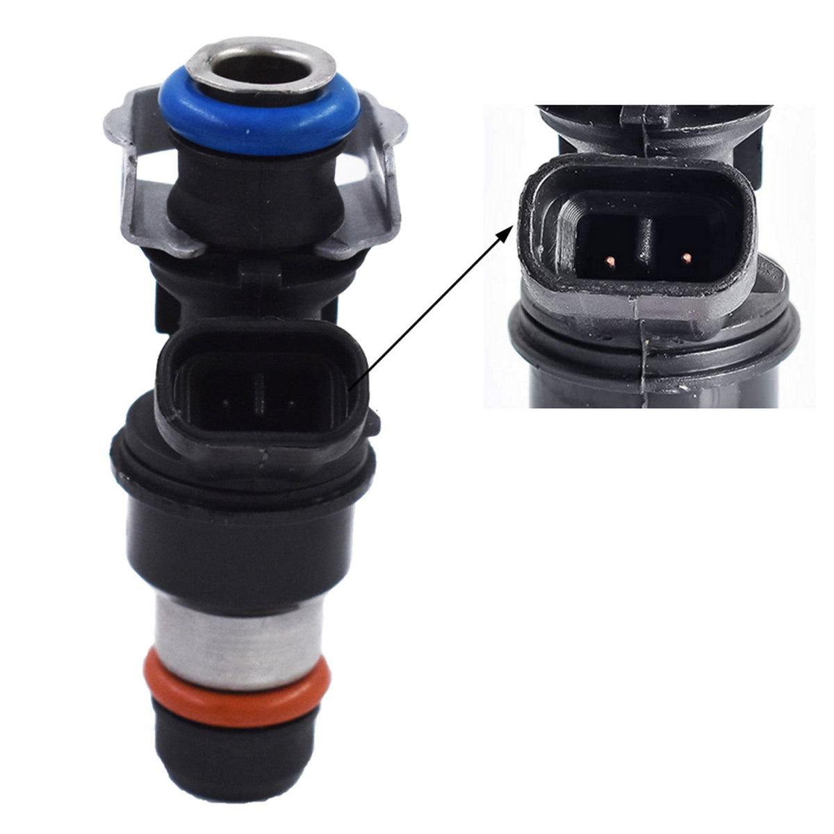 8 Fuel Injector Direct for 01-07 GMC Cadillac Chevy 4.8L 5.3L 6.0L w/o Flex Fuel Lab Work Auto