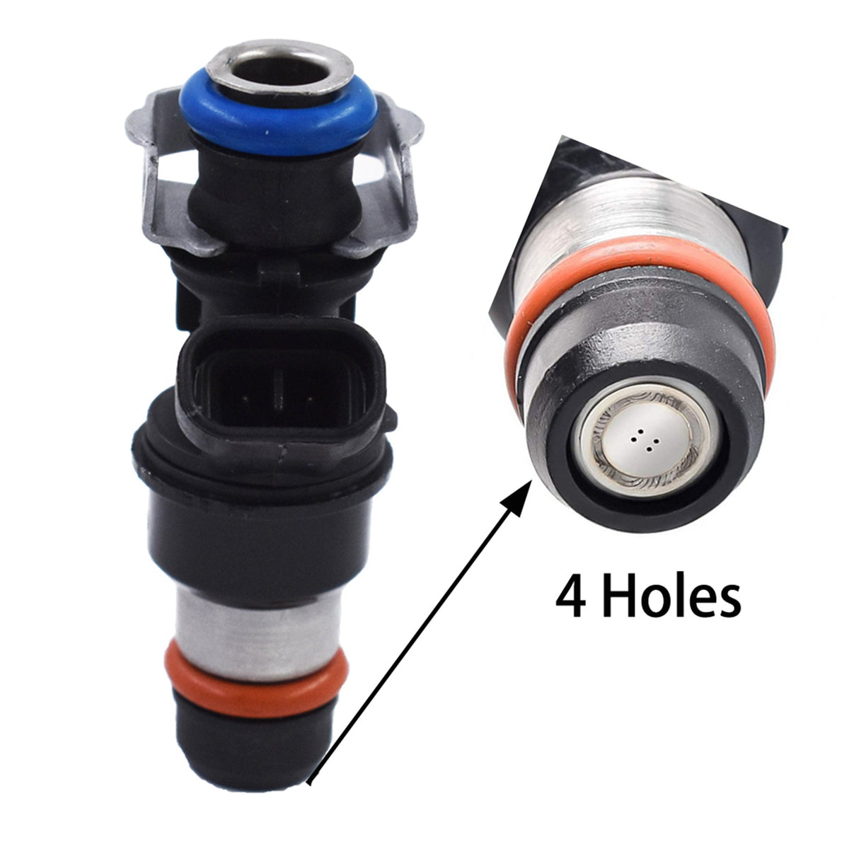 8 Fuel Injector Direct for 01-07 GMC Cadillac Chevy 4.8L 5.3L 6.0L w/o Flex Fuel Lab Work Auto