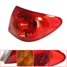 Load image into Gallery viewer, labwork Right Passenger Side RH Tail Light Lamp Assembly Red Lens and Housing Replacement for 2005-2008 Toyota Corolla Outer Rear 8155002290 TO2801154