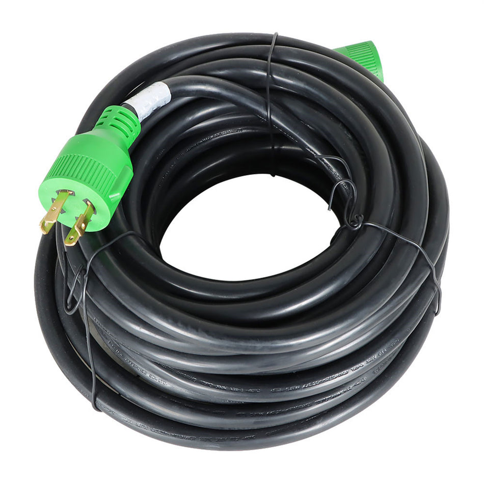 labwork 30A 50 Feet Generator Extension Cord L14-30P to L14-30R 125/250V Up to 7500W 10 Gauge SJTW Generator Cord 4 Prong