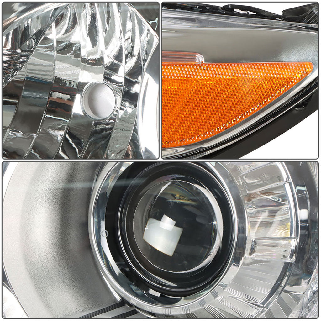 Headlight Assembly Replacement for 2011-218 Toyota Sienna, Amber Corner Projector Headlamp for Driver Side