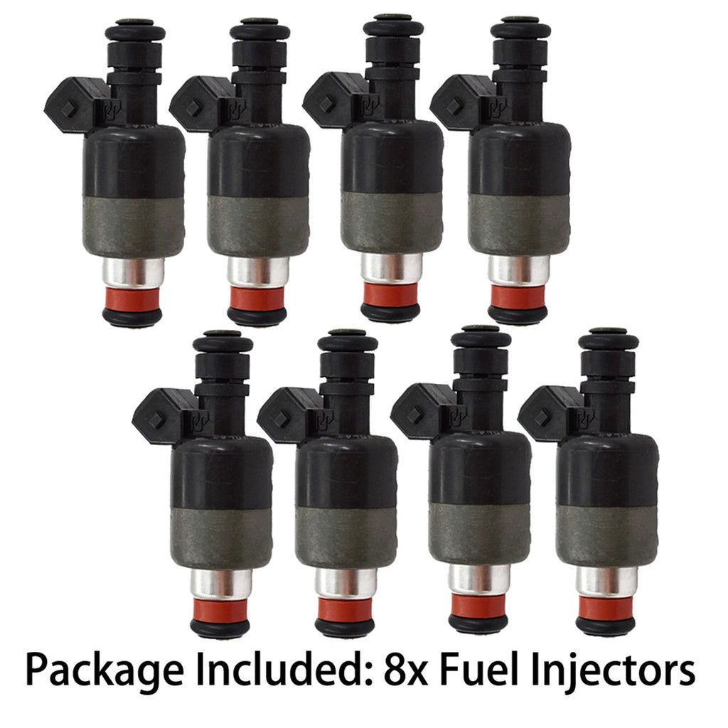 8x Fuel Injectors For Buick Commercial Chassis Roadmaster 94-96 5.7L 17095004 US Lab Work Auto