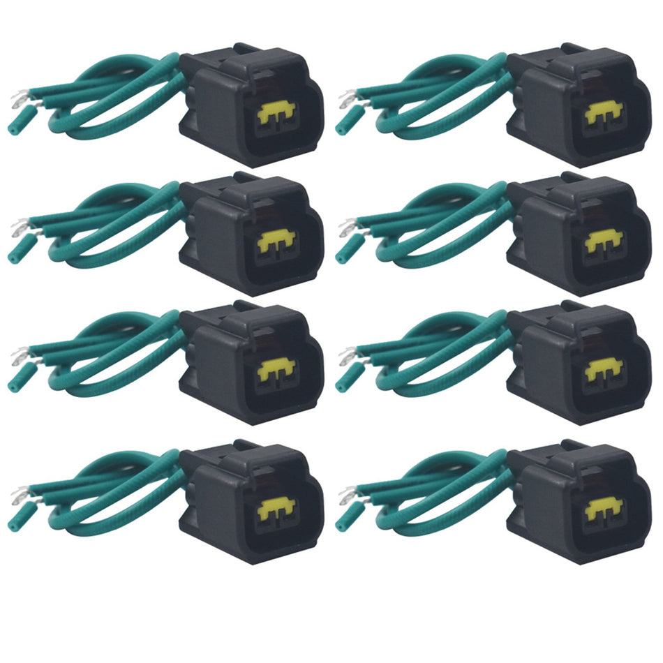 8x Ignition Coil Connector Plug Fit for Ford F-150 F-250 F-350 E-150 E-250 E-350 Lab Work Auto