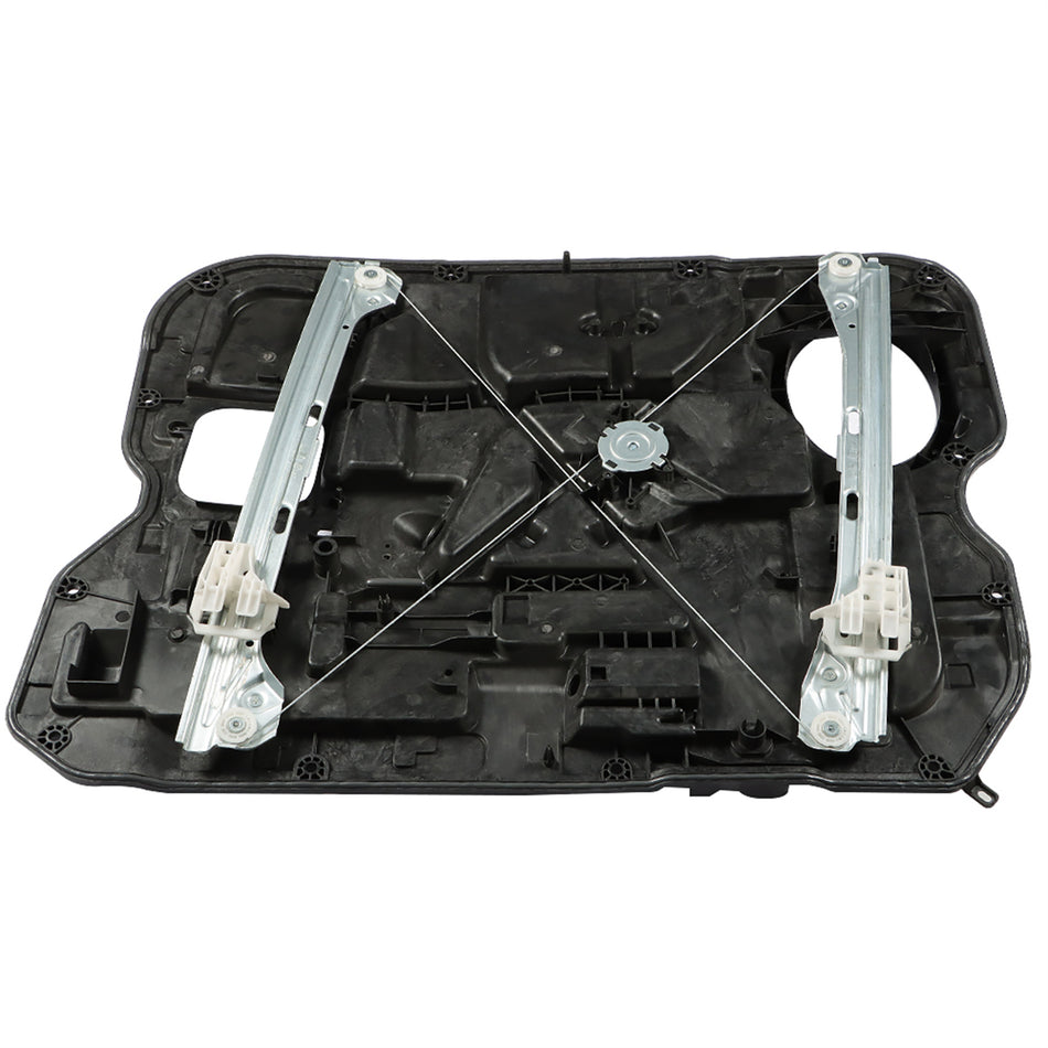 labwork Front Left Window Driver Side Regulator Motor Replacement for 2009-2012 Dodge Ram 1500 2500 3500 w/6 Pin 68044849AB 68044849AA