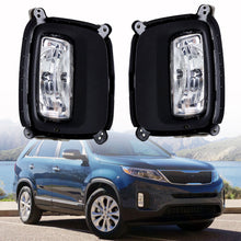 Load image into Gallery viewer, Left+Right Bumper Fog Light Assembly w/Halogen Bulbs For 2014-2015 Kia Sorento