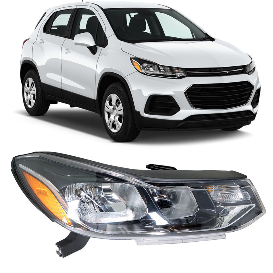 Labwork Headlight Assembly Passenger Side for 2017-2019 Chevy Trax LS / LT / Premier