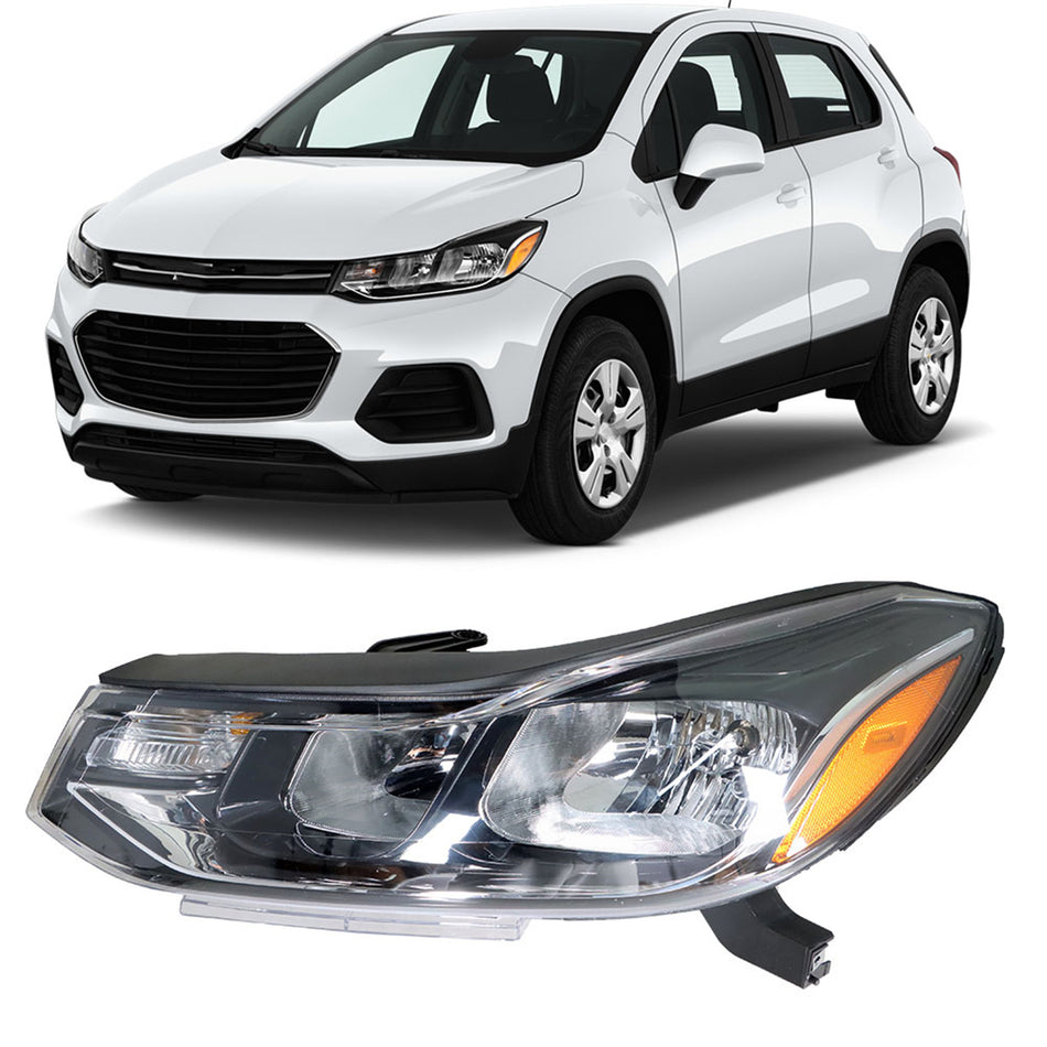 Labwork Headlight Assembly Driver Side for 2017-2019 Chevy Trax LS / LT / Premier