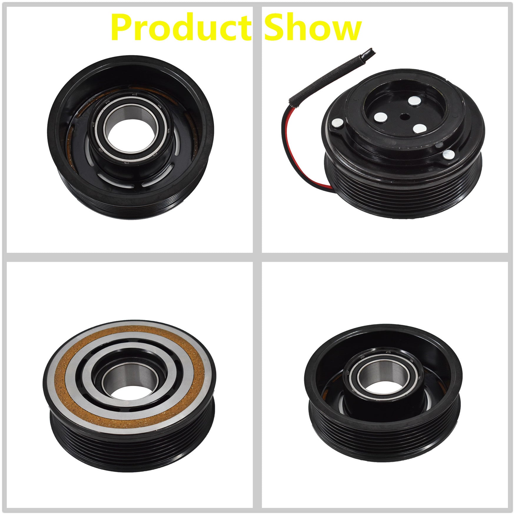 A/C AC Compressor Complete Clutch for Tacoma 05-16 Compressor Lab Work Auto