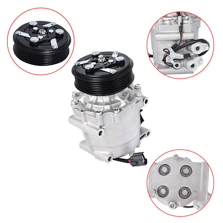 A/C Compressor Fit For Honda Civic 2002-2005 L4 1.7L 77613 CO 4914AC Lab Work Auto