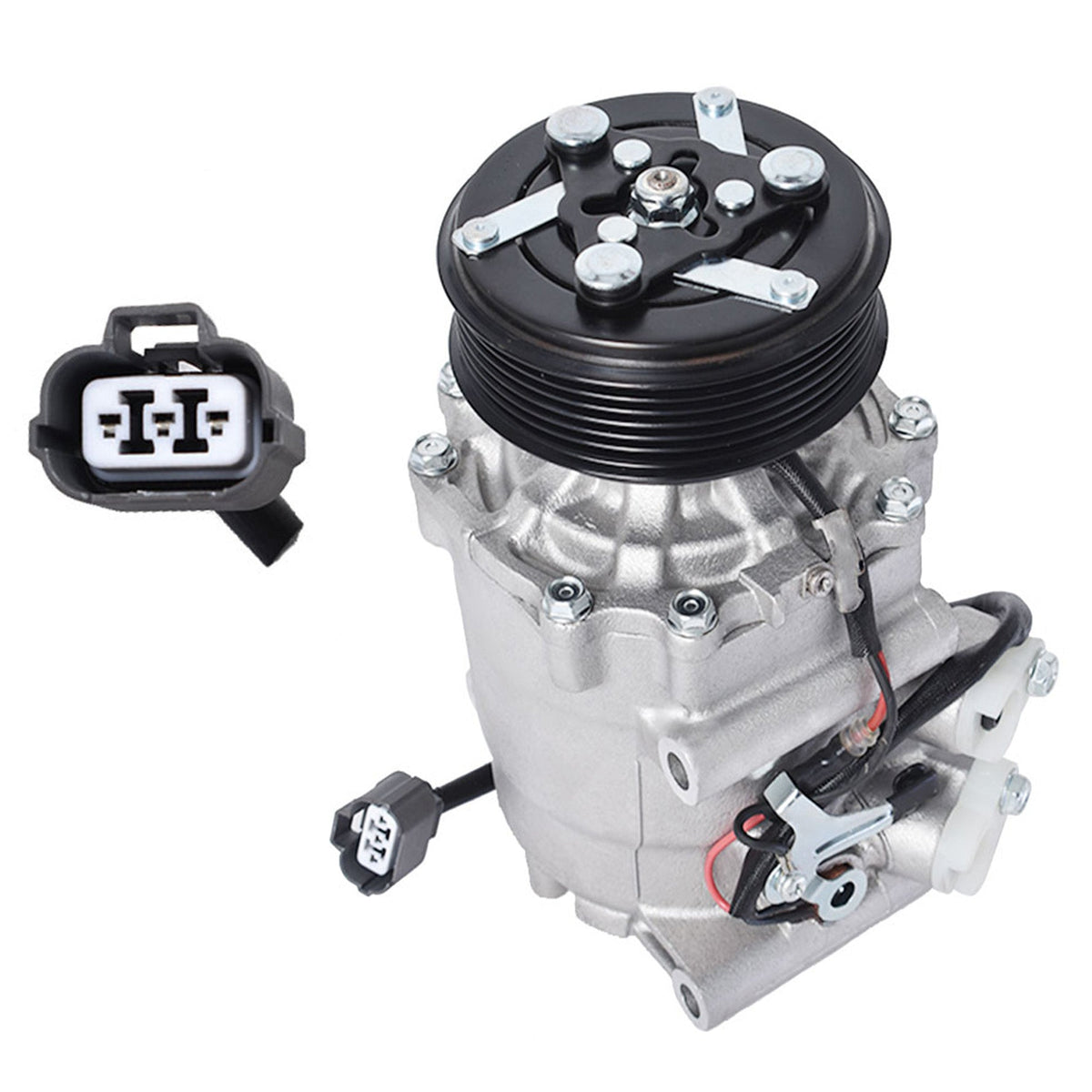 A/C Compressor Fit For Honda Civic 2002-2005 L4 1.7L 77613 CO 4914AC Lab Work Auto