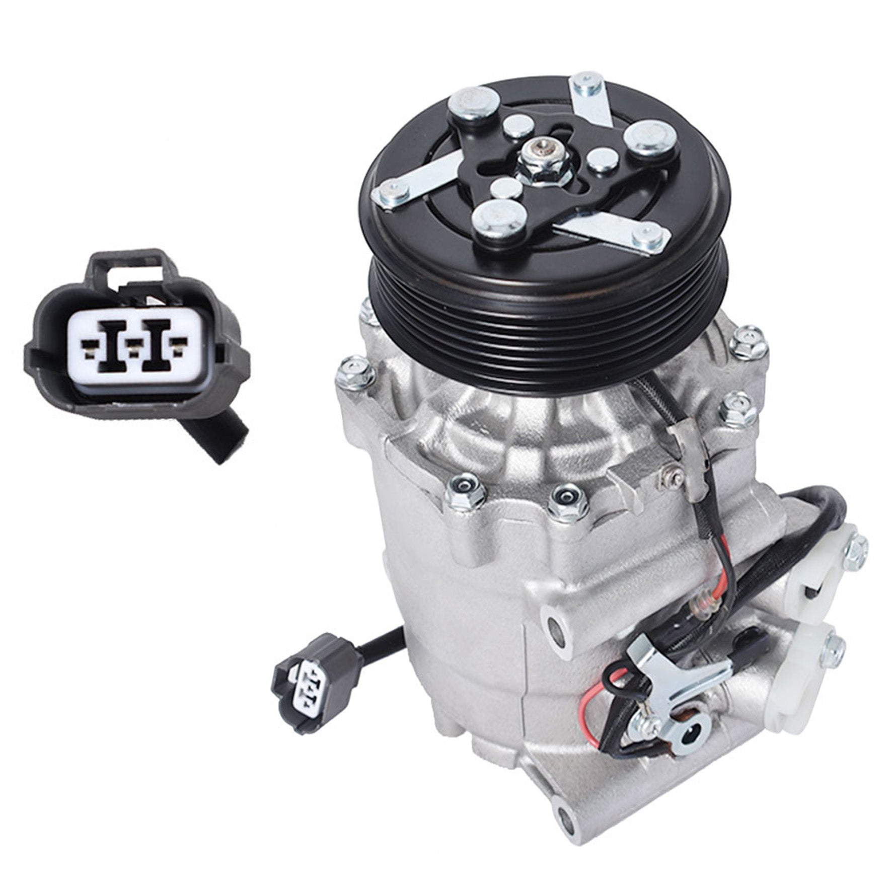 A/C Compressor Fit For Honda Civic 2002-2005 L4 1.7L 77613 CO 4914AC Lab Work Auto