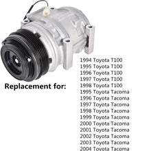 Load image into Gallery viewer, A/C Compressor Fit For Toyota T100 94-98 Tacoma 95-04 L4 2.4L 2.7L 77335 Lab Work Auto