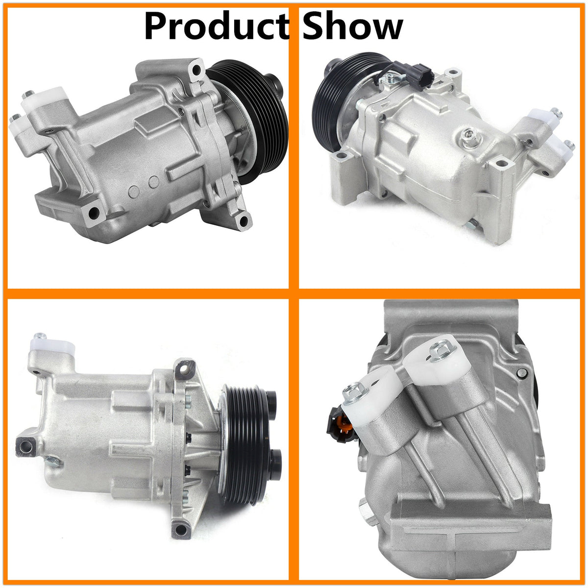 A/C Compressor for  07-10 Nissan Versa 07-15 Nissan Tiida 1.8L 4Cyl CO 11155C Lab Work Auto