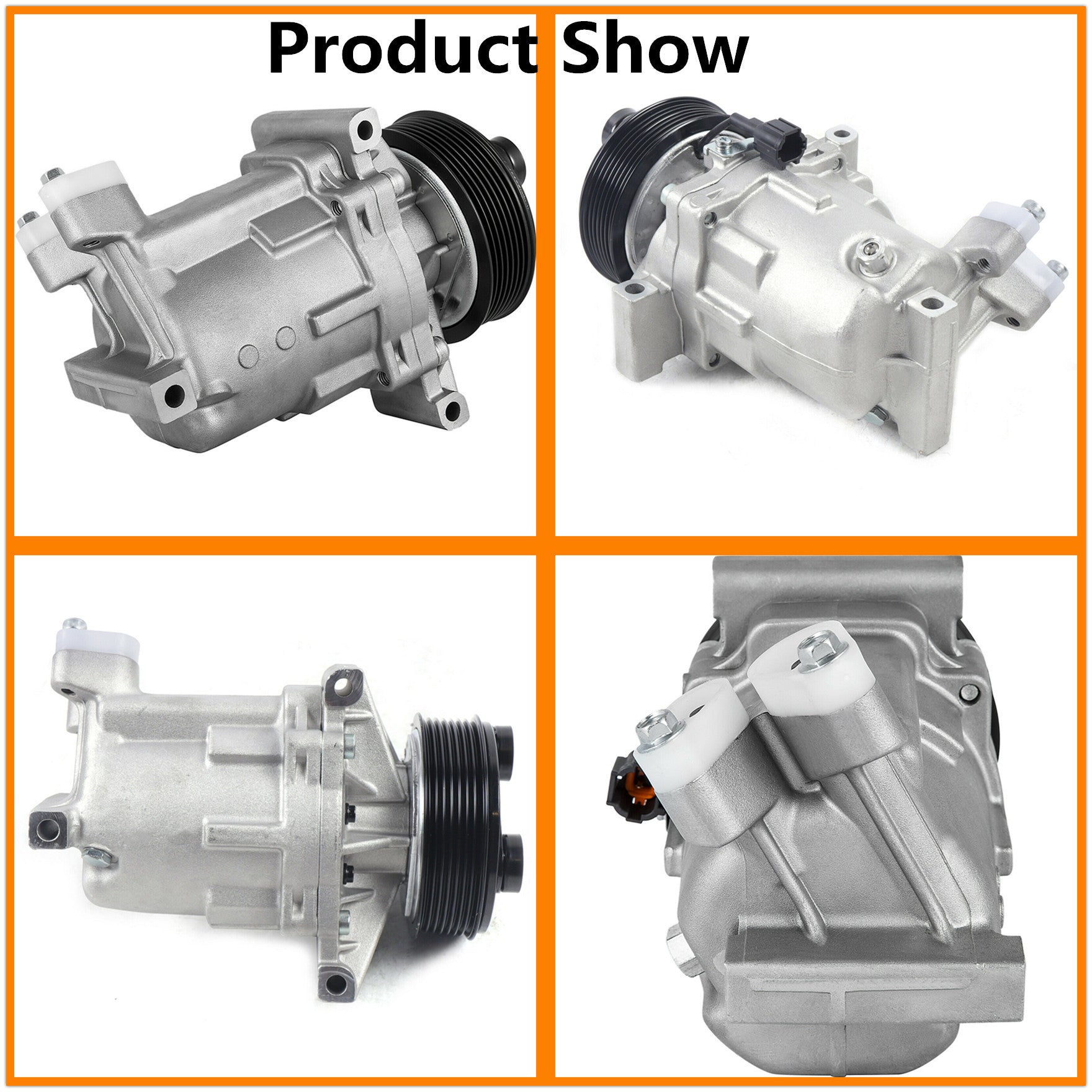 A/C Compressor for  07-10 Nissan Versa 07-15 Nissan Tiida 1.8L 4Cyl CO 11155C Lab Work Auto