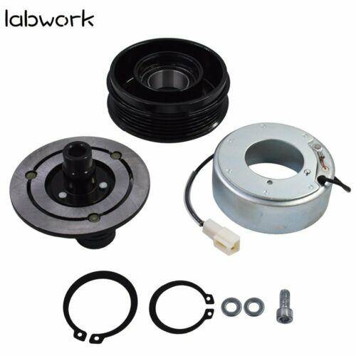 AC Compressor Clutch KIT Plate Coil Bearing For Mazda 3 Mazda 5 04-09 2.0L 2.3L Lab Work Auto