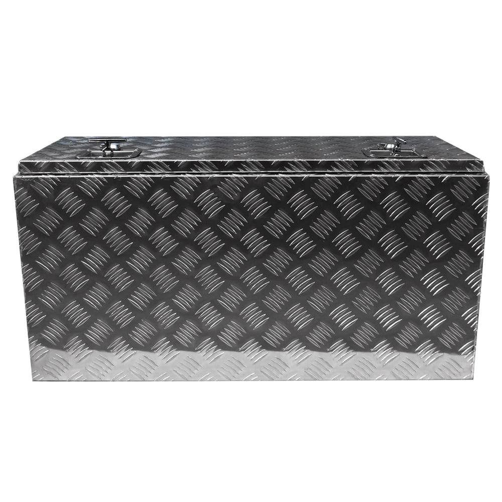 Aluminum Diamond Plate Underbody Tool Box for Trailer Truck (36" x 16.9"x 17.9") Lab Work Auto