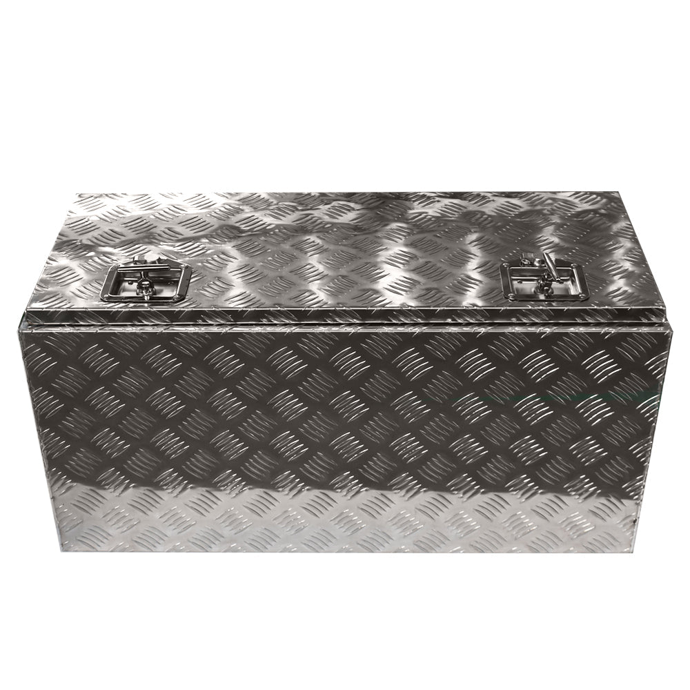 Aluminum Diamond Plate Underbody Tool Box for Trailer Truck (36" x 16.9"x 17.9") Lab Work Auto