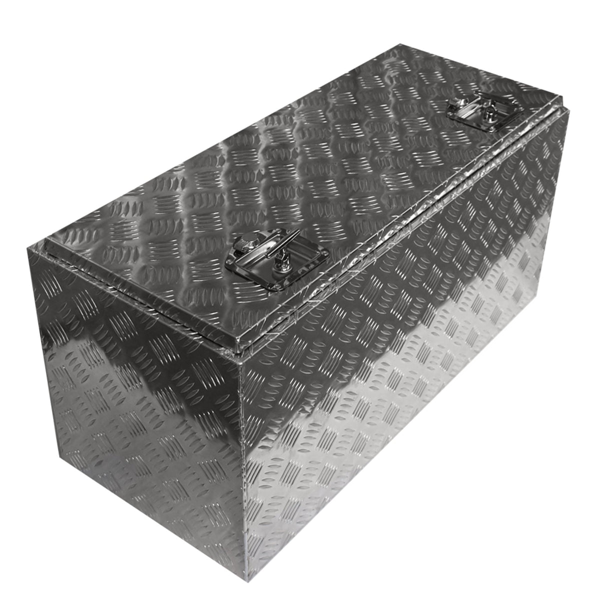 Aluminum Diamond Plate Underbody Tool Box for Trailer Truck (36" x 16.9"x 17.9") Lab Work Auto