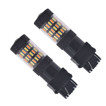 Load image into Gallery viewer, Amber/White Switchback LED Turn Signal Light Bulbs For Chevy Silverado 1500 2500 Lab Work Auto