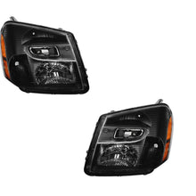 Load image into Gallery viewer, Black Housing Headlights Replacement For 2005-2009 Chevy Equinox Clear Lens Lab Work Auto