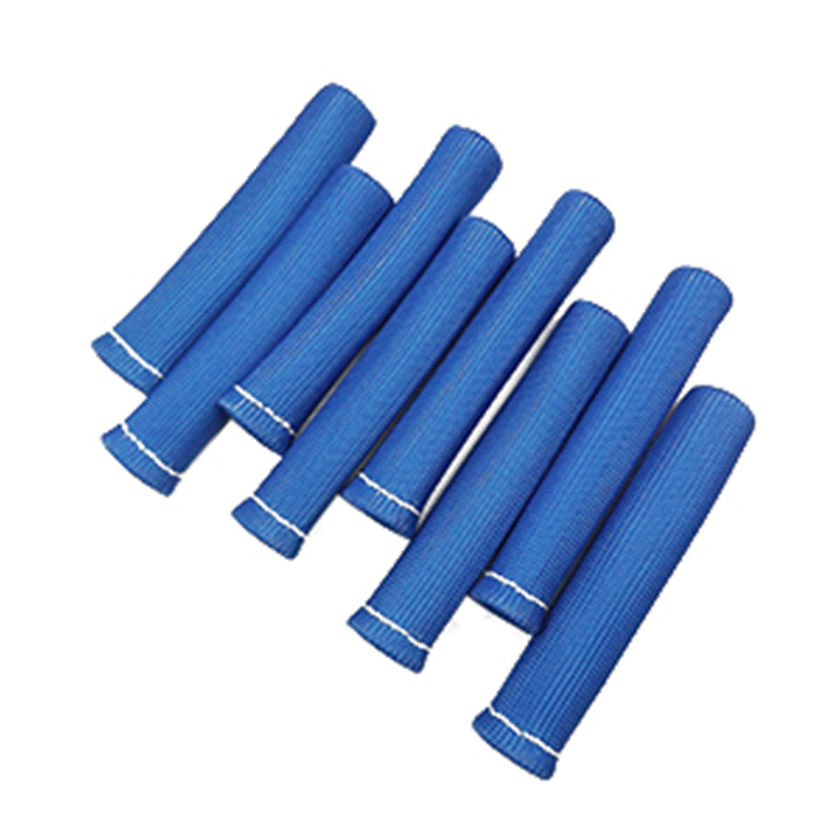 Blue 8pcs 1200° Spark Plug Wire Heat Shield Protector Sleeve SBC BBC Lab Work Auto