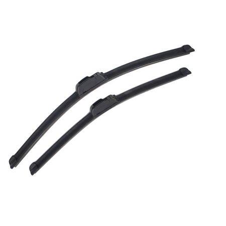 Bracketless J-HOOK Windshield Wiper Blades All season 22" & 19" High Quality Lab Work Auto 