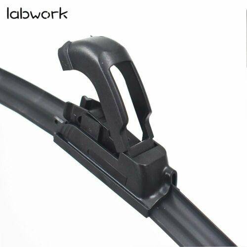 Bracketless J-HOOK Windshield Wiper Blades All season 22" & 19" High Quality Lab Work Auto 