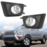 Bumper Fog Lights Driving Lamps Pair Left and Right For 2012-2015 Toyota Tacoma