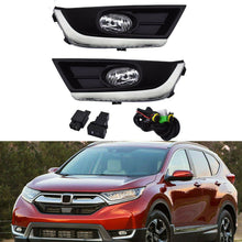 Load image into Gallery viewer, Bumper Fog Lights Driving Left+Right For Chrome Trim 2017-2018 Honda CRV CR-V Lab Work Auto
