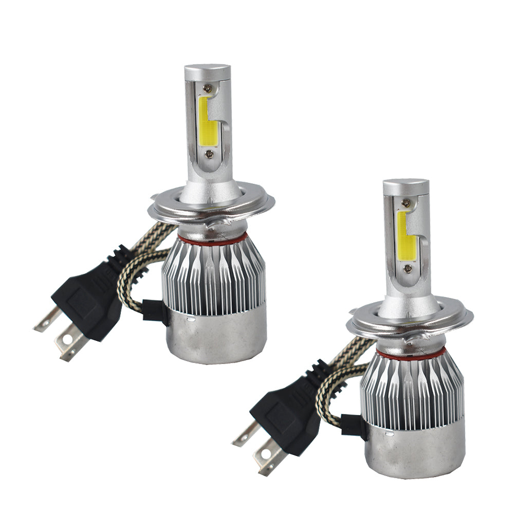C6 H4 HB2 9003  LED Headlight Kit Light Bulbs High/Low Beam 6000K HB2 54W US Lab Work Auto