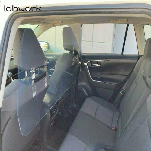 Car Taxi  Ride Vehicle Cab Protective Divider Partition Shield Lab Work Auto